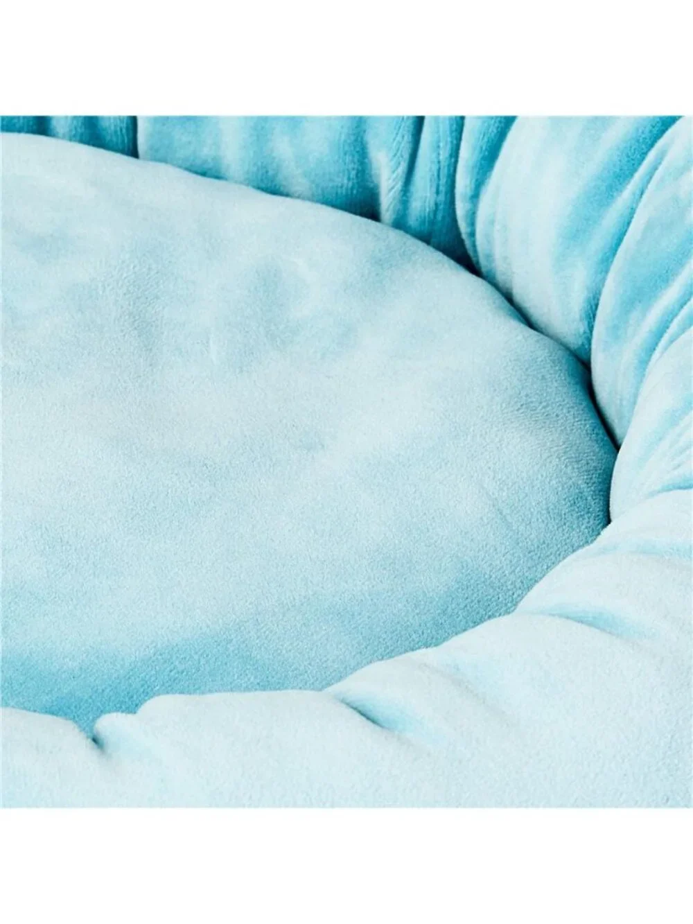 Small Squishy Cuddler Pet Bed Blue 17